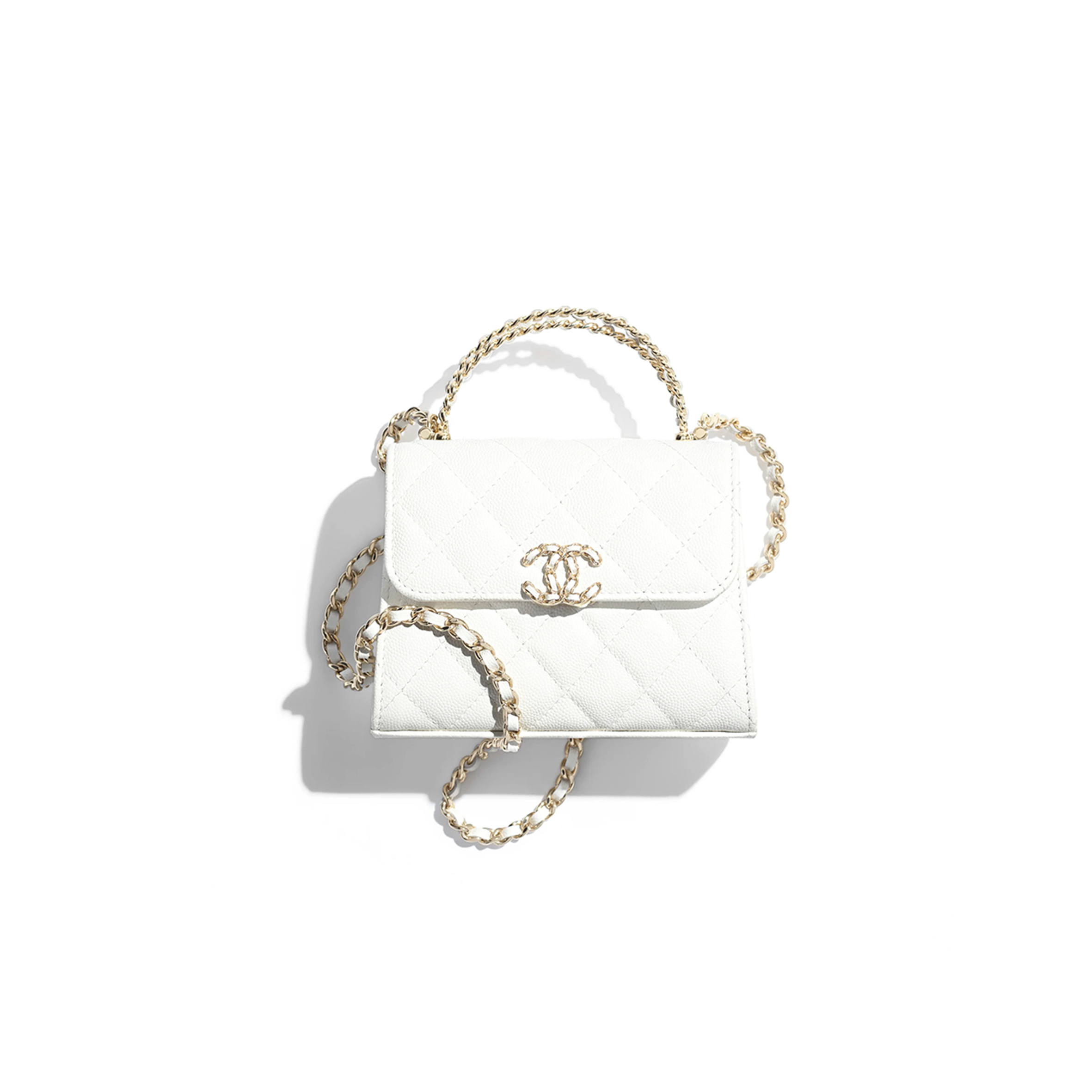 Ch*el clutch with chain ap3237 (14*11*6cm)